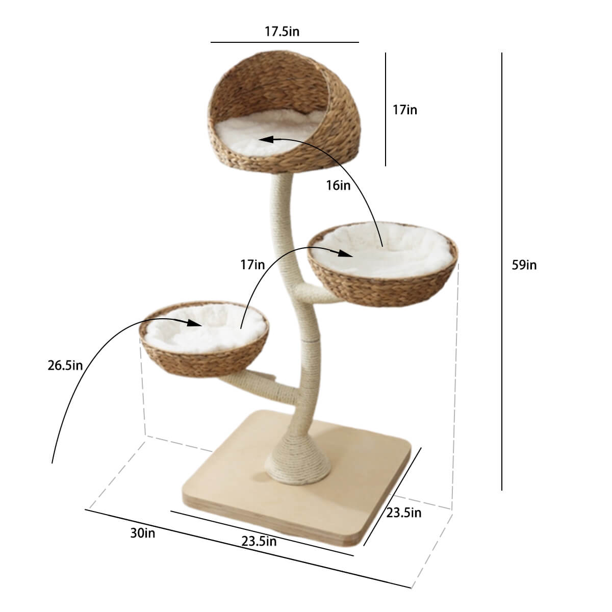 Rattan-Woven - Cradle